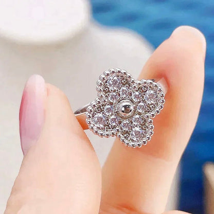 [Bijoux Regalia] BAGUE DIAMANT TRÈFLE