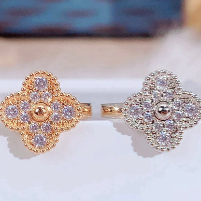 [Bijoux Regalia] BAGUE DIAMANT TRÈFLE