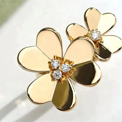 [Bijoux Regalia] BAGUE EN OR ET DIAMANTS CLOVER COMOS
