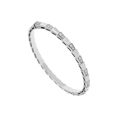 [Joyas Regalia]Pulsera Serpenti Plata Diamante
