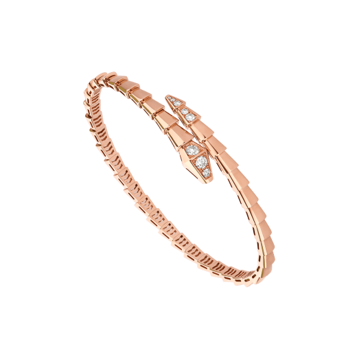 [Regalia jewelry]SERPENTI BRACELET DIAMONDS PINK GOLD