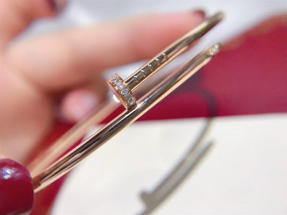 [Joyas Regalia]PULSERA JUSTE DE 2,5 MM CON DIAMANTES