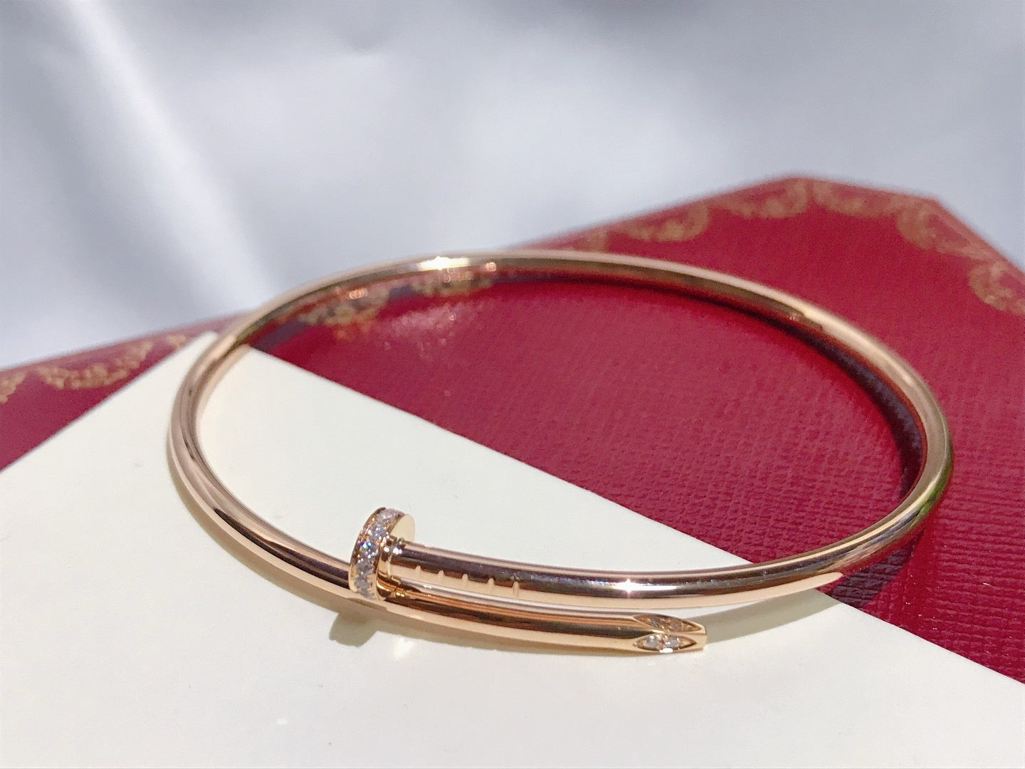 [Joyas Regalia]PULSERA JUSTE DE 2,5 MM CON DIAMANTES