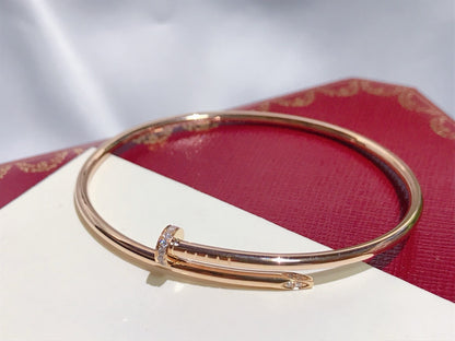 [Joyas Regalia]PULSERA JUSTE DE 2,5 MM CON DIAMANTES