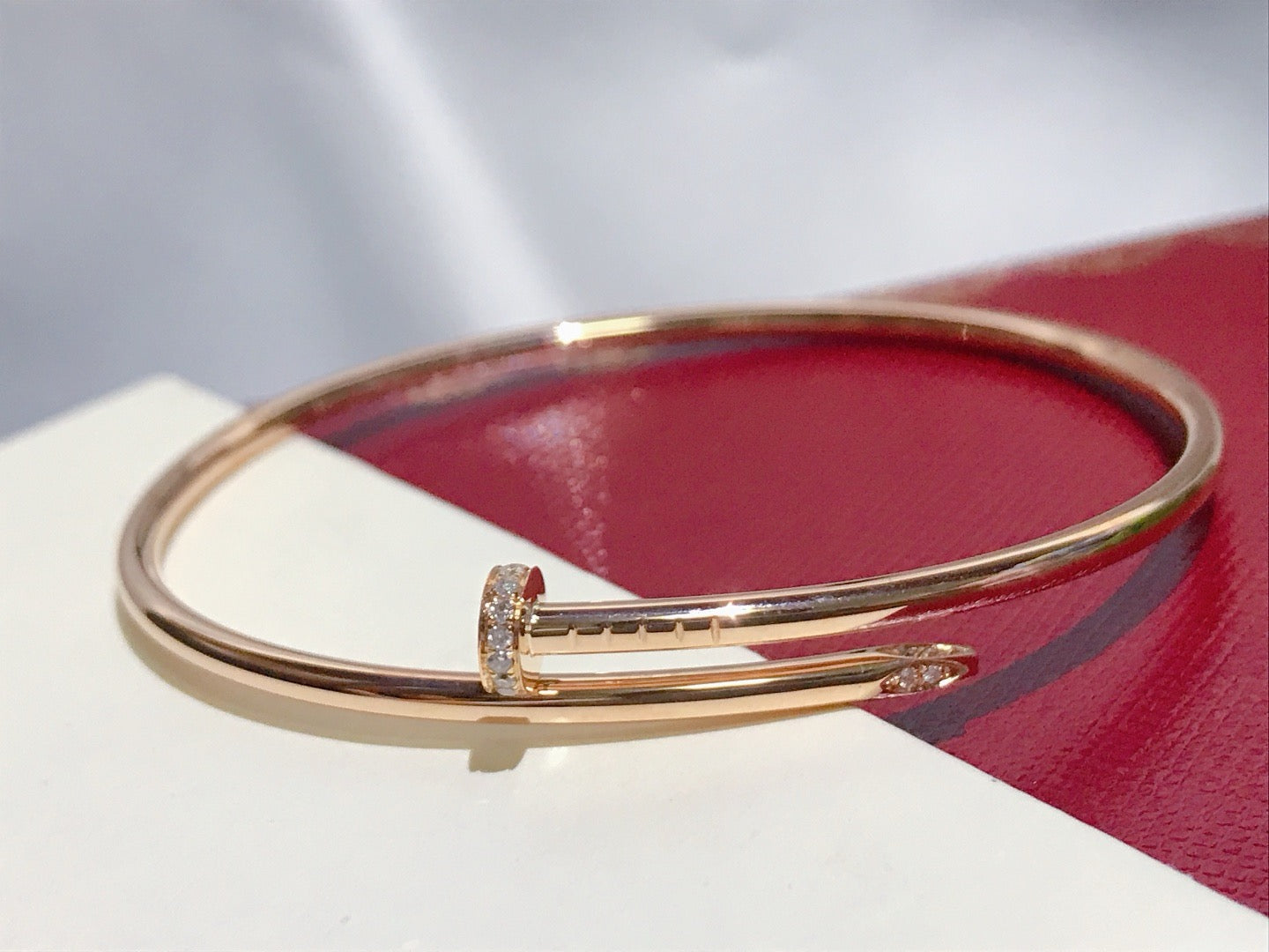 [Joyas Regalia]PULSERA JUSTE DE 2,5 MM CON DIAMANTES