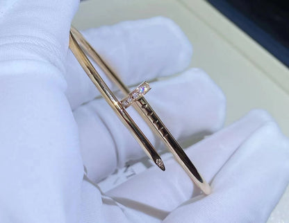 [Joyas Regalia]PULSERA JUSTE DE 2,5 MM CON DIAMANTES