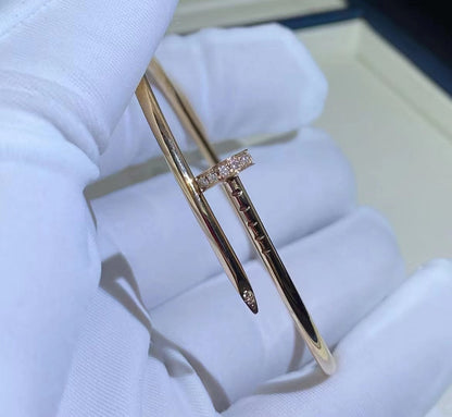 [Joyas Regalia]PULSERA JUSTE DE 2,5 MM CON DIAMANTES