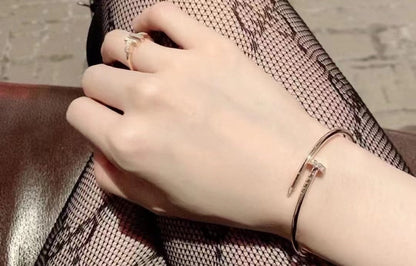 [Joyas Regalia]PULSERA JUSTE DE 2,5 MM CON DIAMANTES