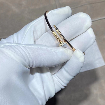 [Joyas Regalia]PULSERA JUSTE DE 2,5 MM CON DIAMANTES