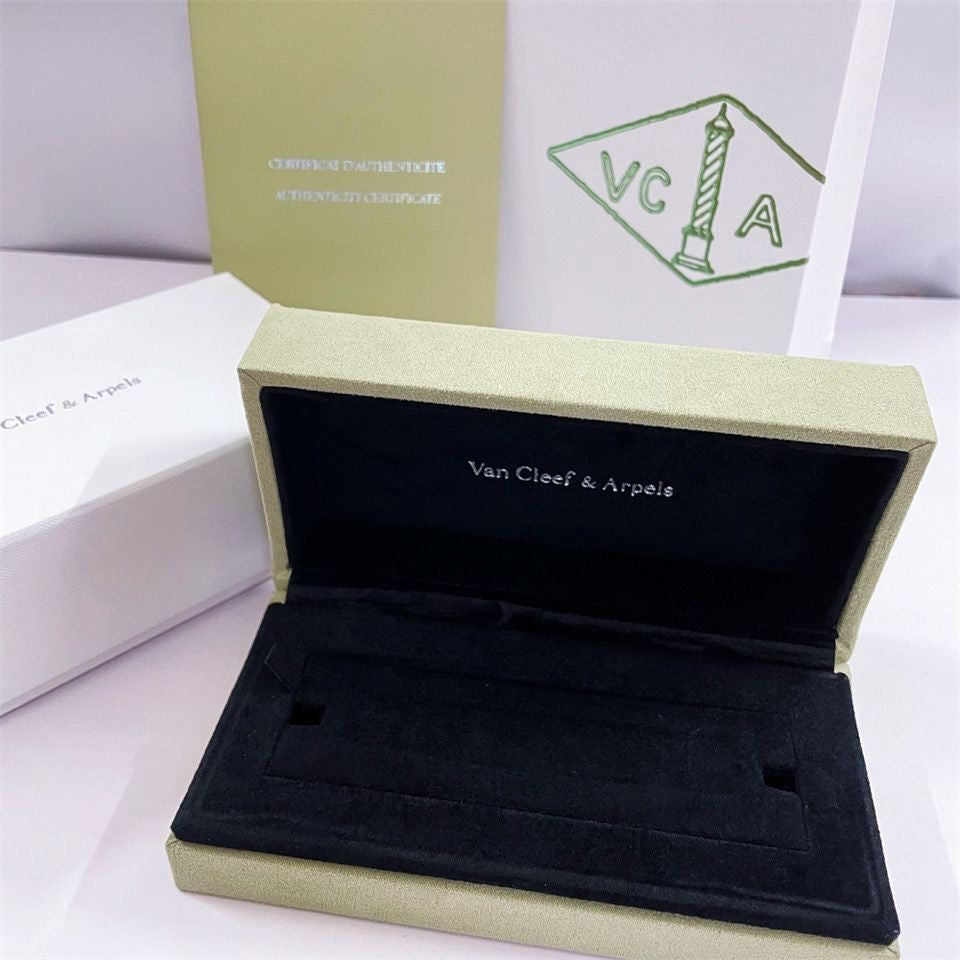 VA CLOVER PULSERA COLLAR ANILLO CAJA BOLSA DE REGALO