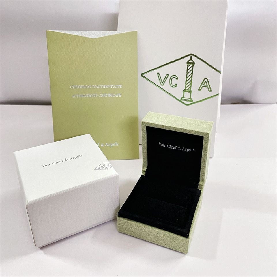VA CLOVER PULSERA COLLAR ANILLO CAJA BOLSA DE REGALO