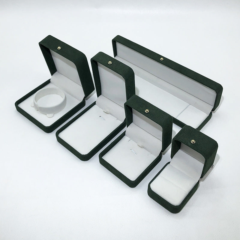 COFFRET À BIJOUX EN FLANELLE COFFRET CADEAU (SANS LOGO)