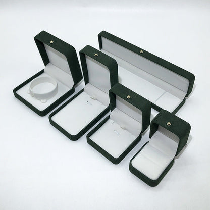 COFFRET À BIJOUX EN FLANELLE COFFRET CADEAU (SANS LOGO)