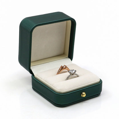 COFFRET CADEAU À BIJOUX EN CUIR PU DE HAUTE QUALITÉ (LOGO O)