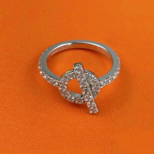 [Joyas Regalia] ANILLO ECHAPPEE PLATA DIAMANTE