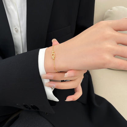 [Joyas Regalia] PULSERA DE CADENA PEQUEÑA FORCE 10