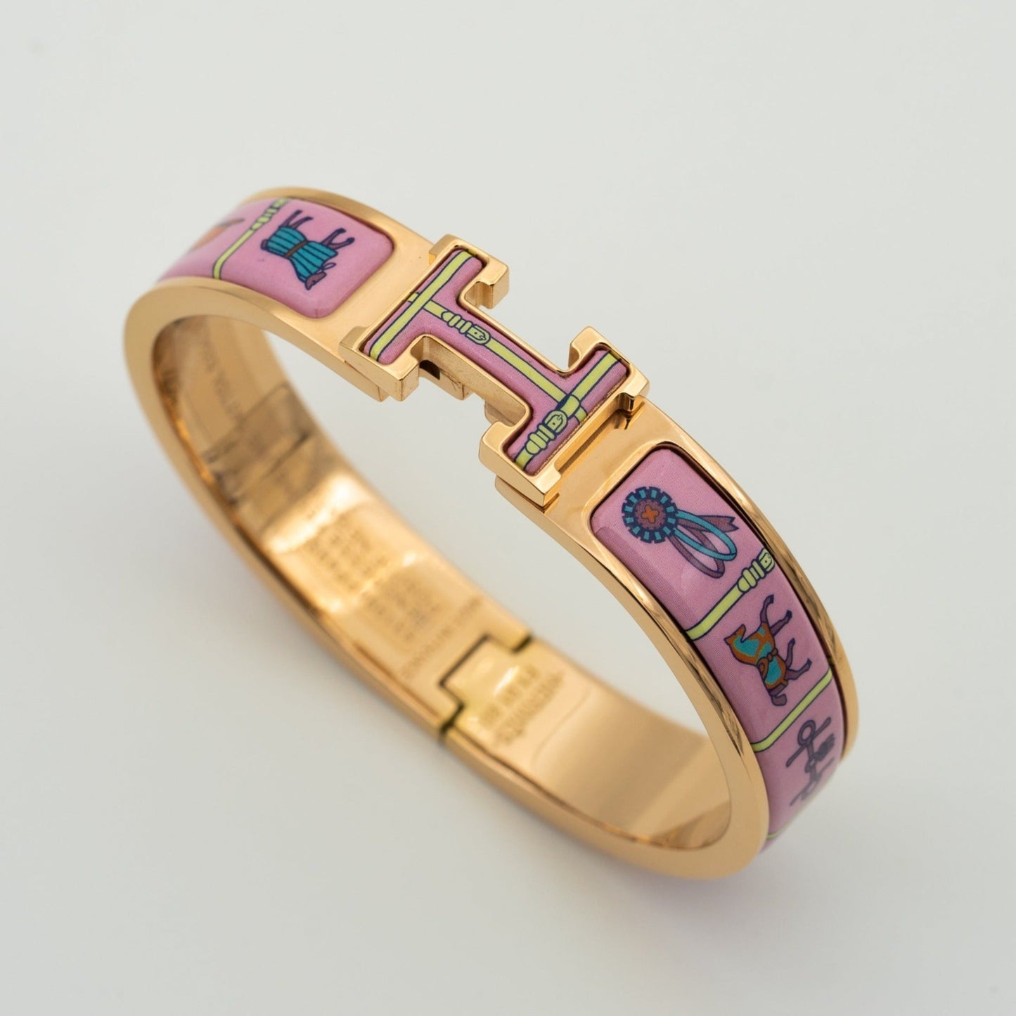[Joyas Regalia]PULSE H ORO ROSA CERÁMICA ROSA