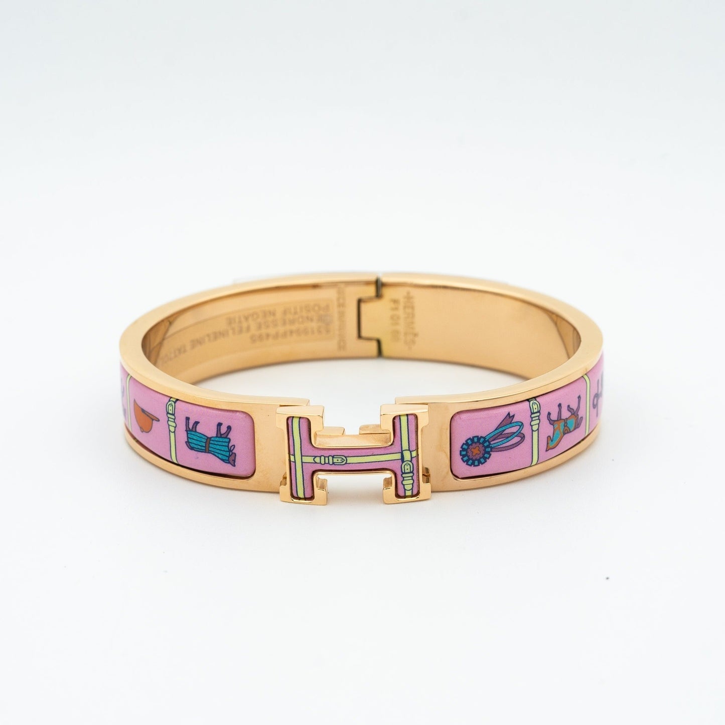 [Joyas Regalia]PULSE H ORO ROSA CERÁMICA ROSA