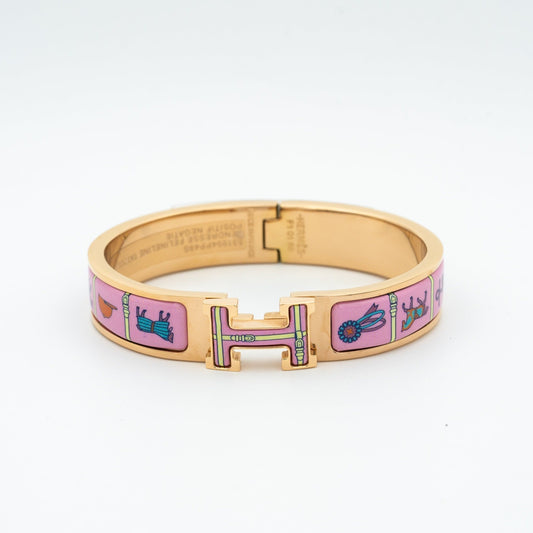 [Joyas Regalia]PULSE H ORO ROSA CERÁMICA ROSA