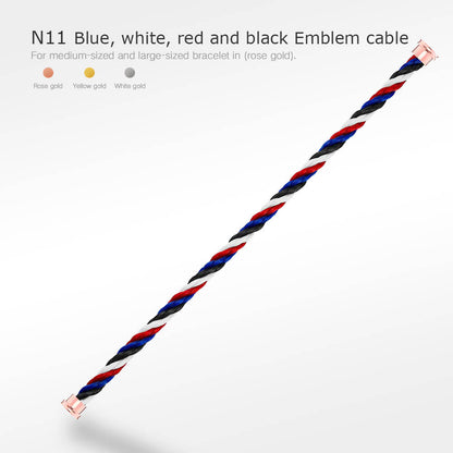 [Joyas Regalia] PULSERAS SERIE FORCE CON CABLES, 50 OPCIONES (SELECCIÓN DIY)