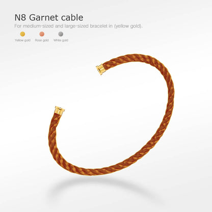 [Joyas Regalia] PULSERAS SERIE FORCE CON CABLES, 50 OPCIONES (SELECCIÓN DIY)