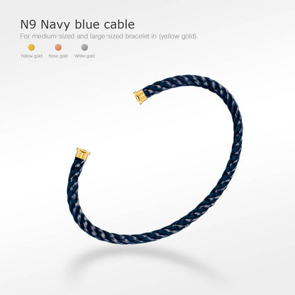 [Joyas Regalia] PULSERAS SERIE FORCE CON CABLES, 50 OPCIONES (SELECCIÓN DIY)