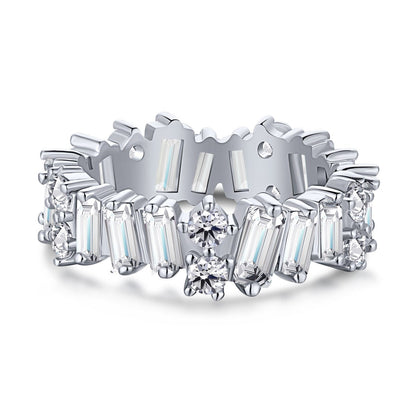 [Joyas Regalia] Anillo de tenis delicado con múltiples formas