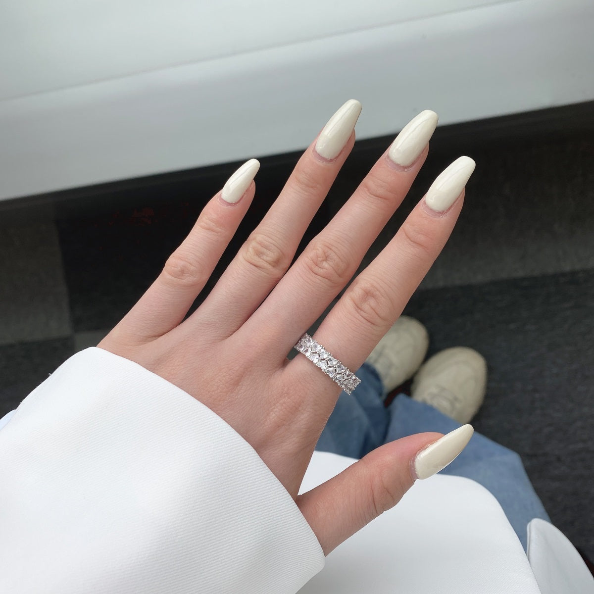 [Joyas Regalia] Anillo de corazón brillante