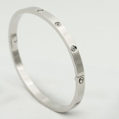 [Joyas Regalia] PULSERA LOVE 3,65 MM 10 DIAMANTES