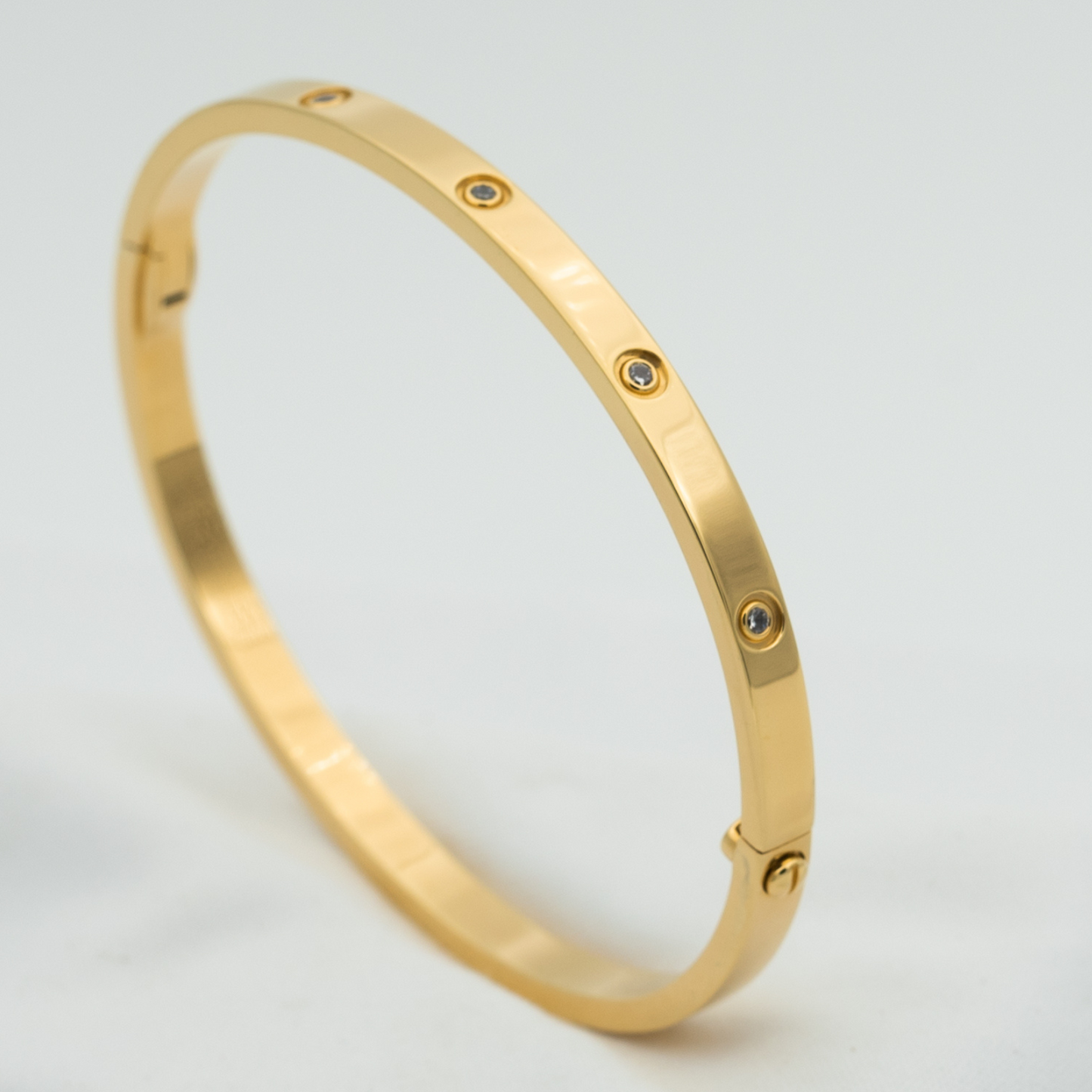 [Joyas Regalia] PULSERA LOVE 3,65 MM 10 DIAMANTES