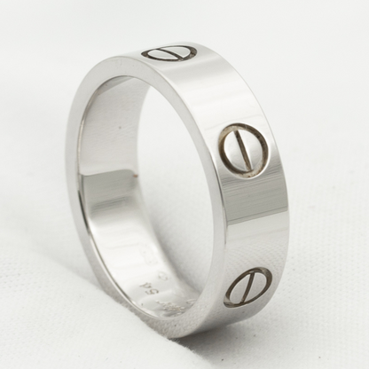 [Joyas Regalia] ANILLO DE AMOR DE 5,5 MM SIN DIAMANTE 