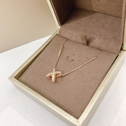[Regalia jewelry]JEUX DE DIAMOND NECKLACE