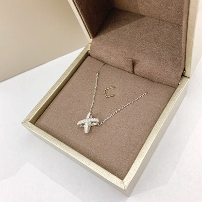 [Regalia jewelry]JEUX DE DIAMOND NECKLACE