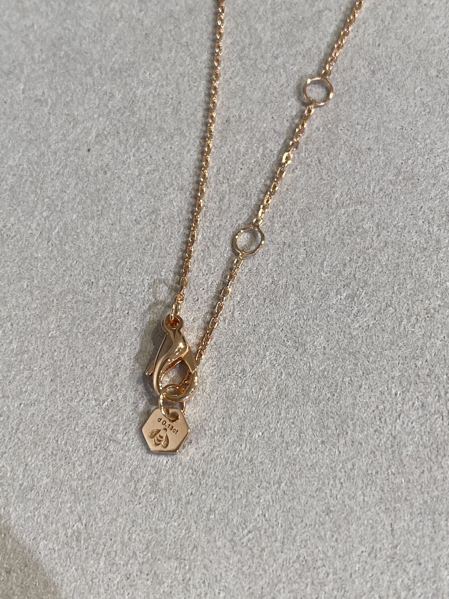 [Regalia jewelry]BEE LOVE DIAMOND NECKLACE