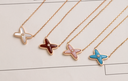 [Regalia jewelry]JEUX DE NECKLACE 1 DIAMOND