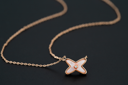 [Regalia jewelry]JEUX DE NECKLACE 1 DIAMOND