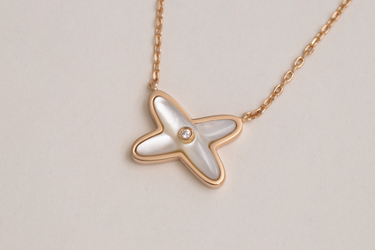 [Regalia jewelry]JEUX DE NECKLACE 1 DIAMOND