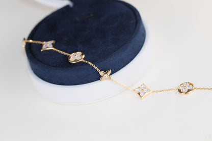 [Regalia jewelry]LEAF CLOVER BRACELET