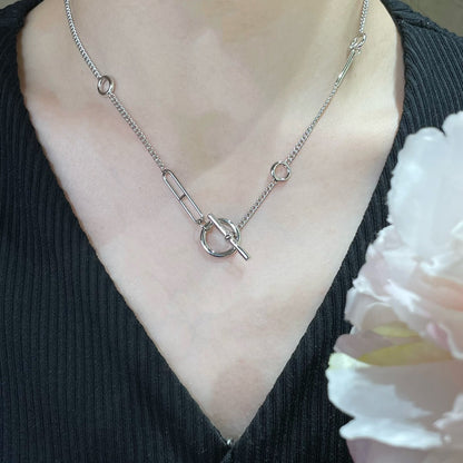 [Joyas Regalia] HM STERLING CHAINE D'ANCRE CORAZÓN