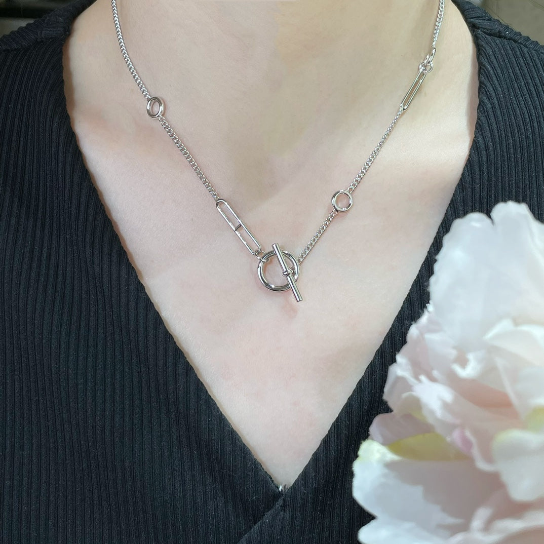 [Joyas Regalia] HM STERLING CHAINE D'ANCRE CORAZÓN