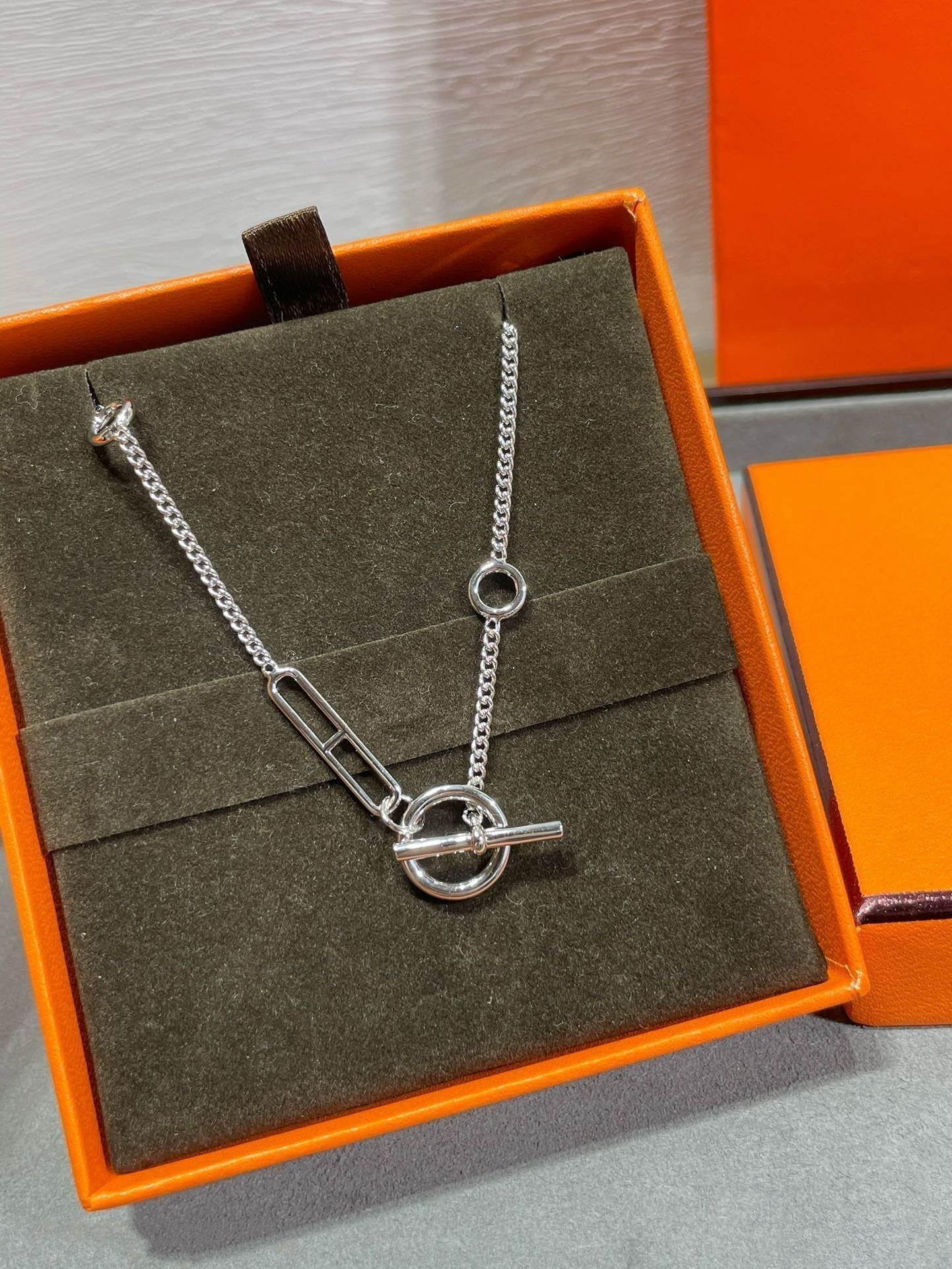 [Joyas Regalia] HM STERLING CHAINE D'ANCRE CORAZÓN