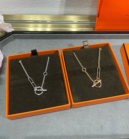[Joyas Regalia] HM STERLING CHAINE D'ANCRE CORAZÓN