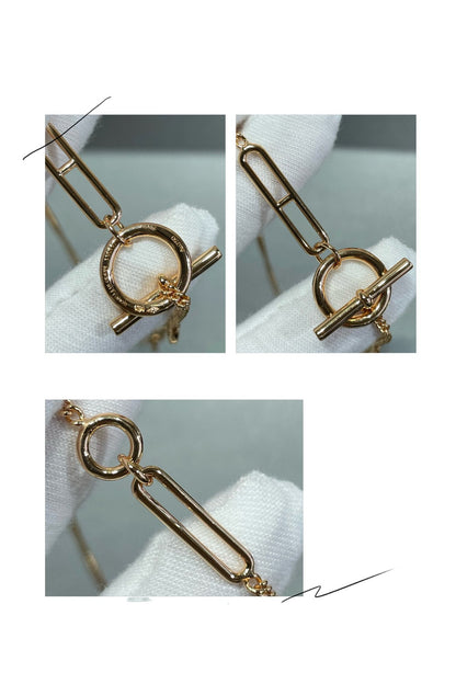 [Joyas Regalia] HM STERLING CHAINE D'ANCRE CORAZÓN