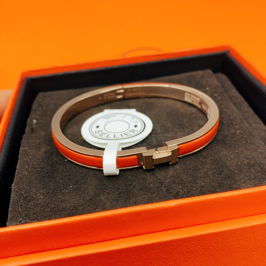 [Joyas Regalia] PULSERA CLÁSICA HM CLIC ROJA DE 8 MM CON ESMALTE