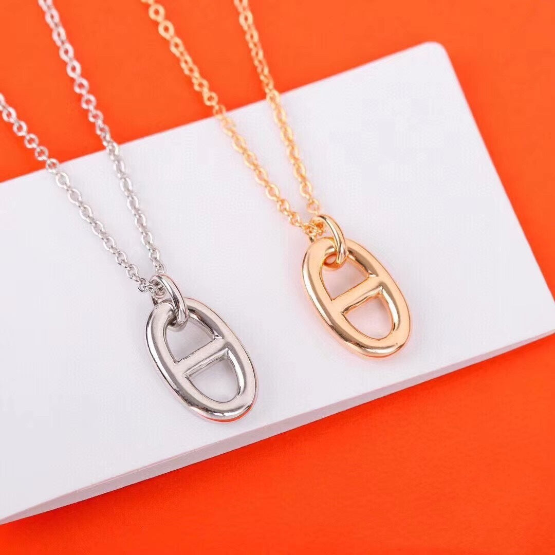 [Joyas Regalia] COLLAR DE NARIZ DE CERDO HM