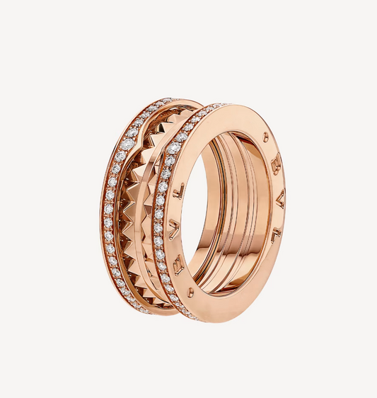 [Regalia jewelry]ZERO 1 ROCK DIAMOND PINK GOLD