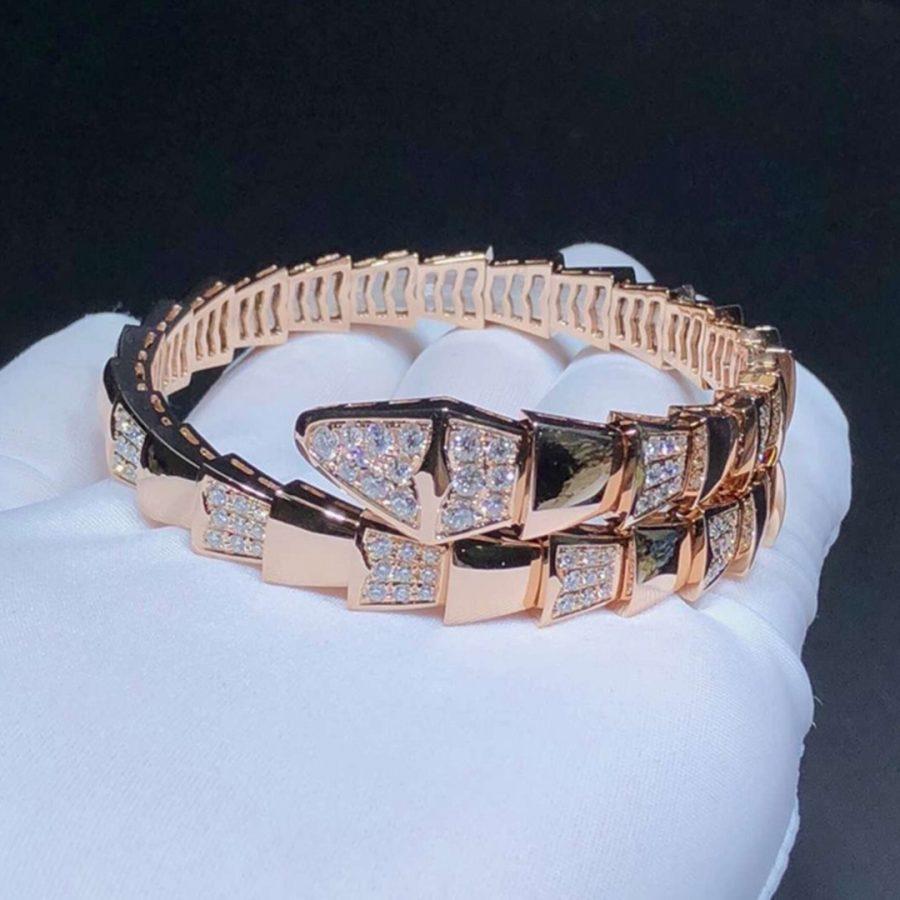 [Joyas Regalia]PULSE SERPENTI ORO ROSA DIAMANTE