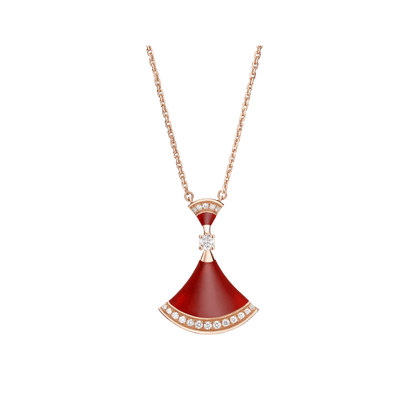 [Joyas Regalia] COLLAR DE ENSUEÑO CORNALINA DIAMANTE