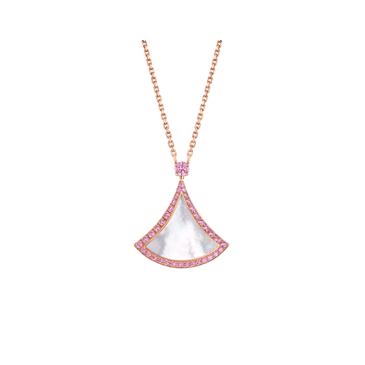 [Joyas Regalia] COLLAR DREAM MOP DIAMANTE ROSA
