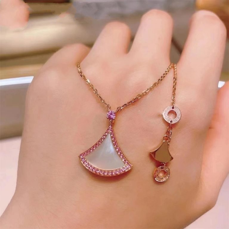 [Joyas Regalia] COLLAR DREAM MOP DIAMANTE ROSA